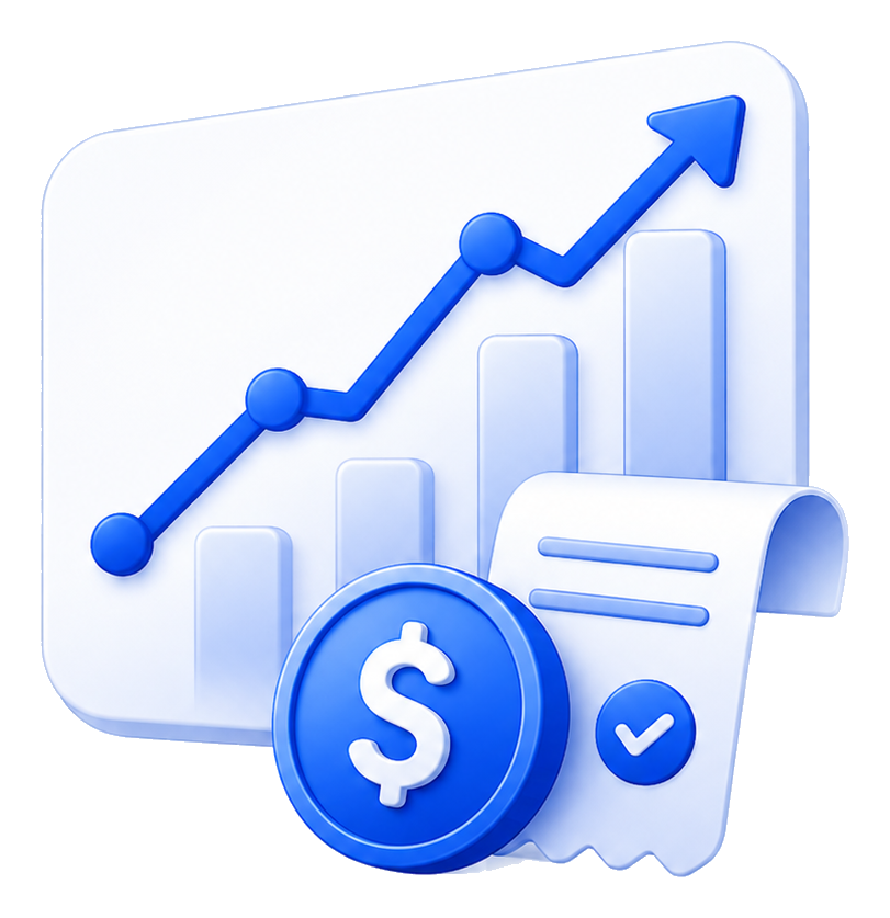 Analytics and payment tracking illustration