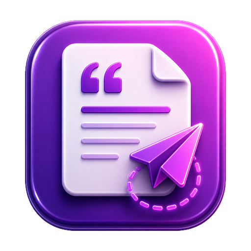 Quote generator preview